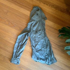 The Universal army green western shirt